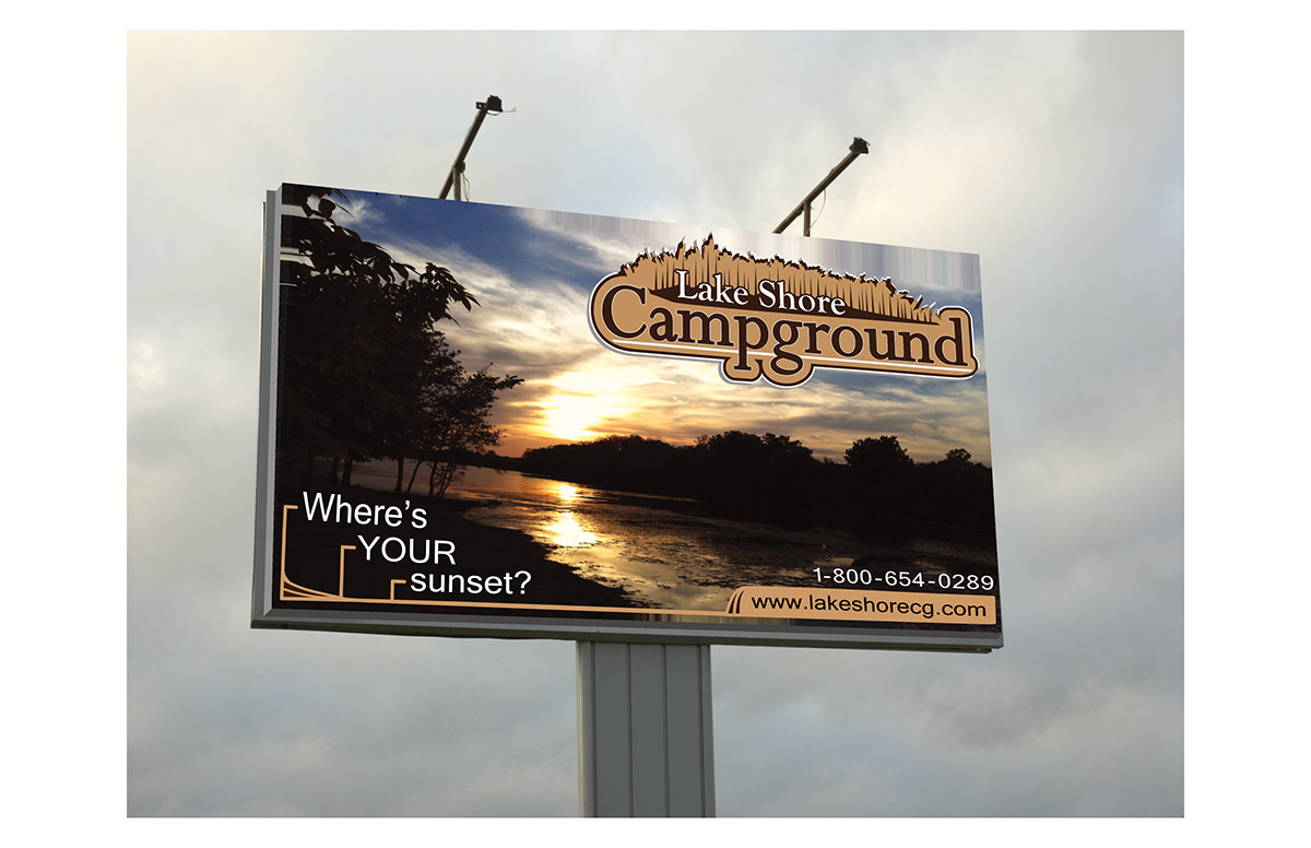 campgrounds billboard design