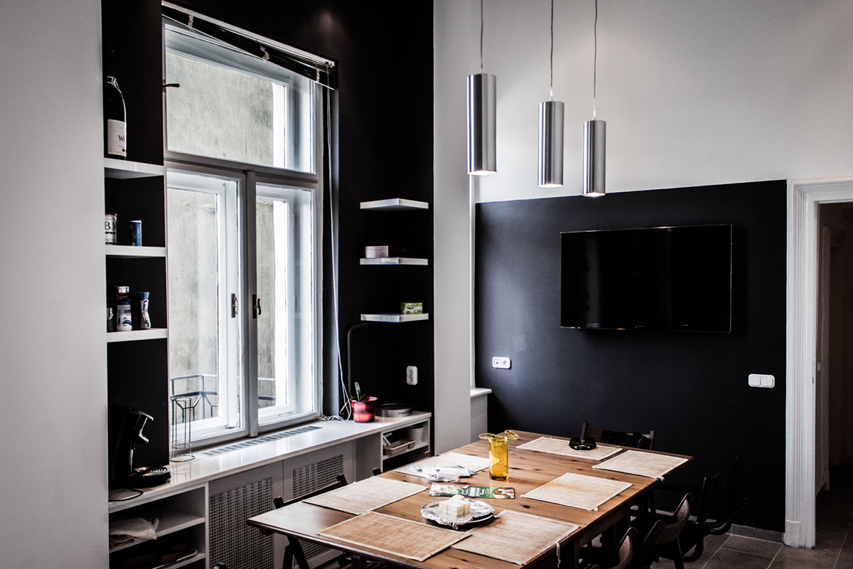 gasparbonta kitchen Office budapest intercontact furniture redesign lighting