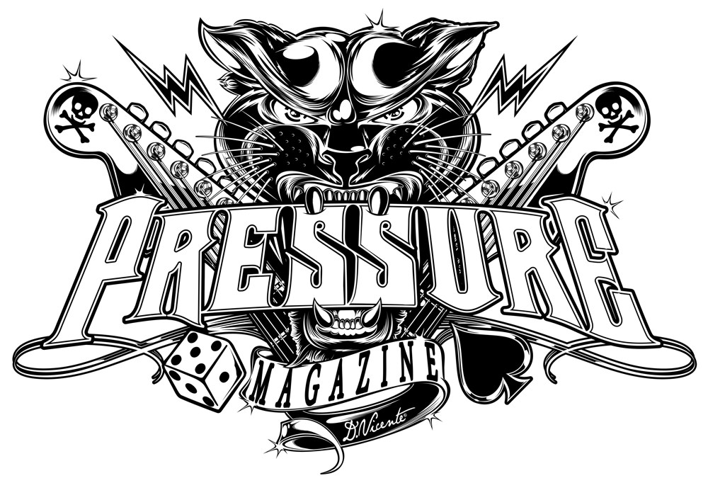 pressure magazine rock'n'roll dvicente-art.com david vicente D.VICENTE Rockabilly Psychobilly tattoo kustom kulture