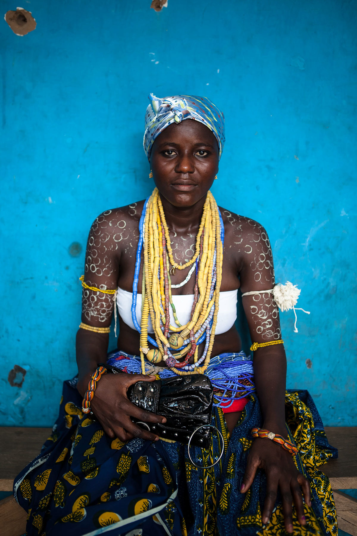 Ghana krobo photo photographer Ethnic africa girls beads Travel Canon wear initiation tradition