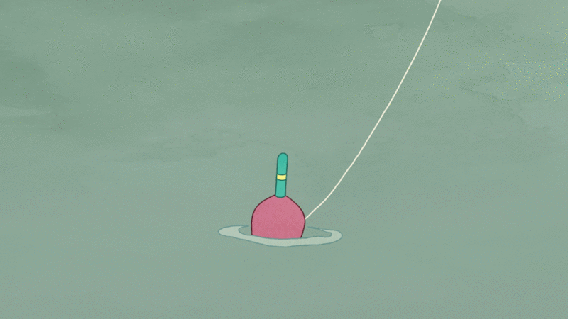 animation  bird Character design  concept art fishing gif monster Prop Design turnaround water