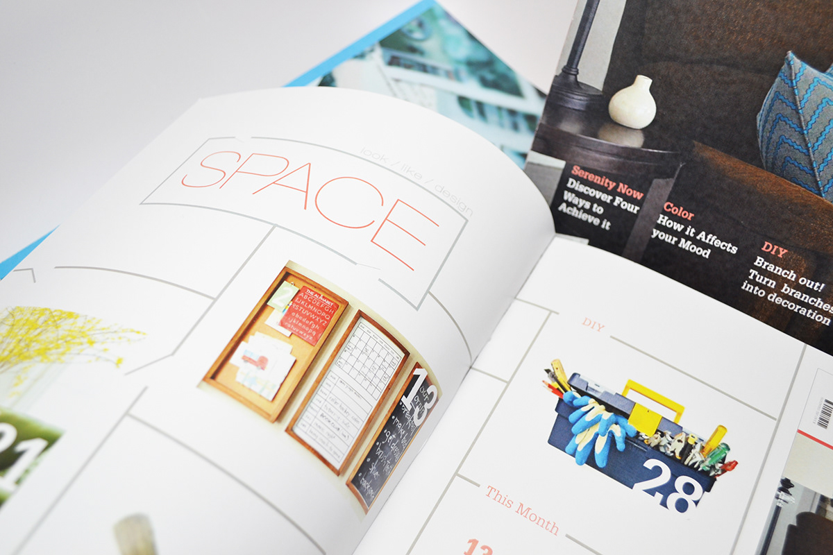 magazine furniture design relax prublication design Digital Magazine iPad Magazine Space  Interior