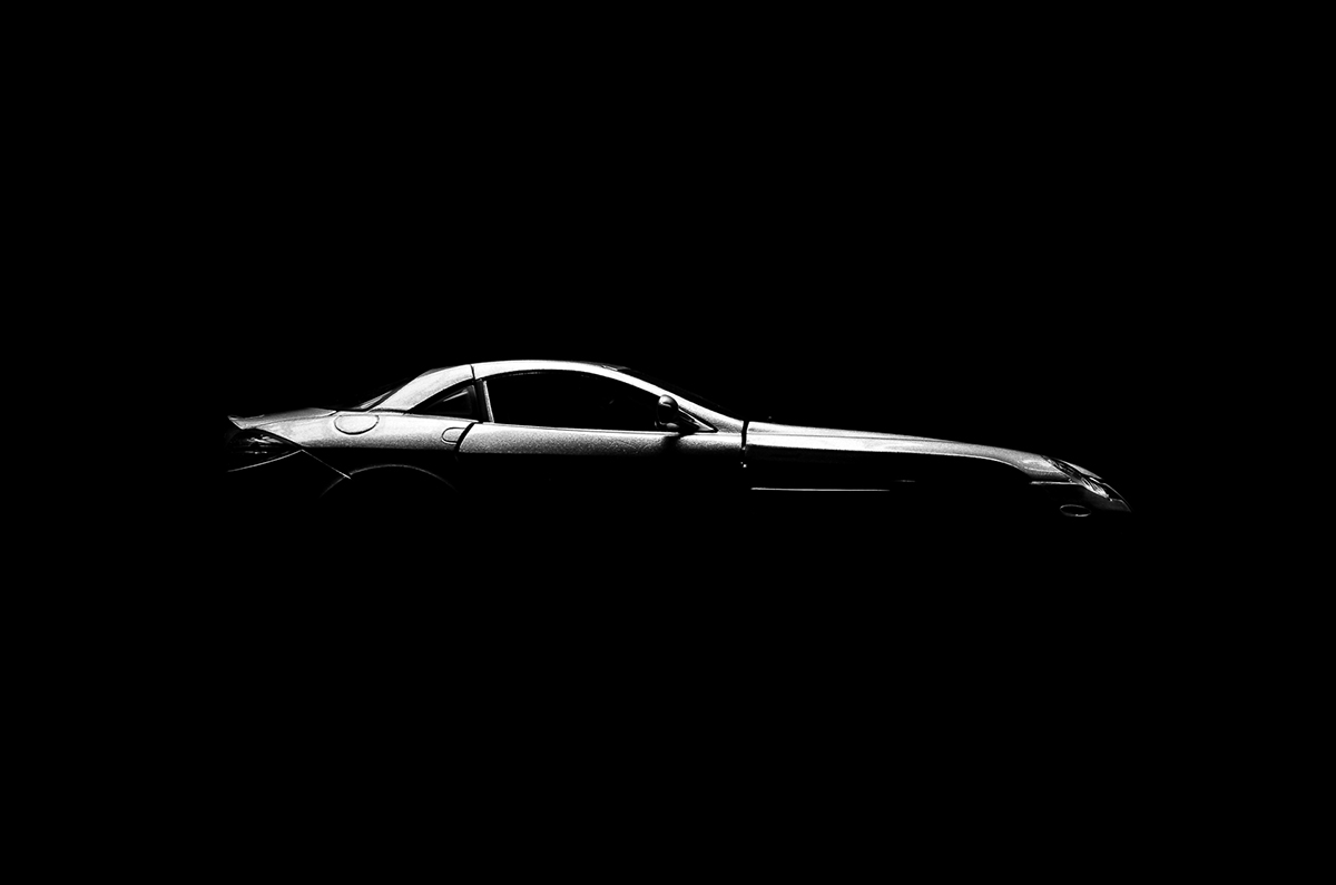 car Auto car portraits auto portraits low key Silhouette monochrome black and white bw
