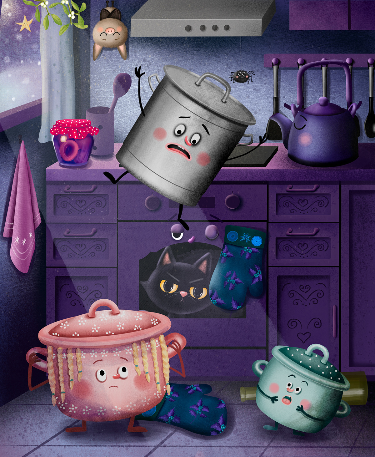 Character design  children illustration children's book cooking cute digital illustration ilustracion kitchen