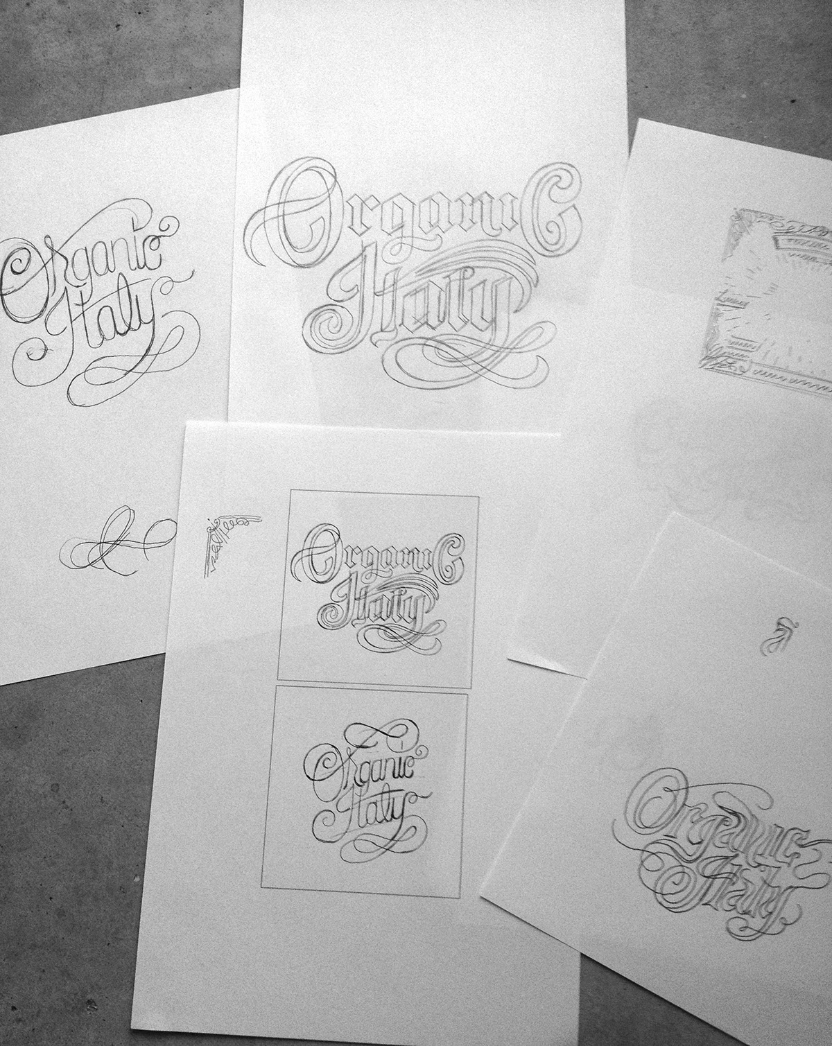 Custom Lettering custom typography screen printing