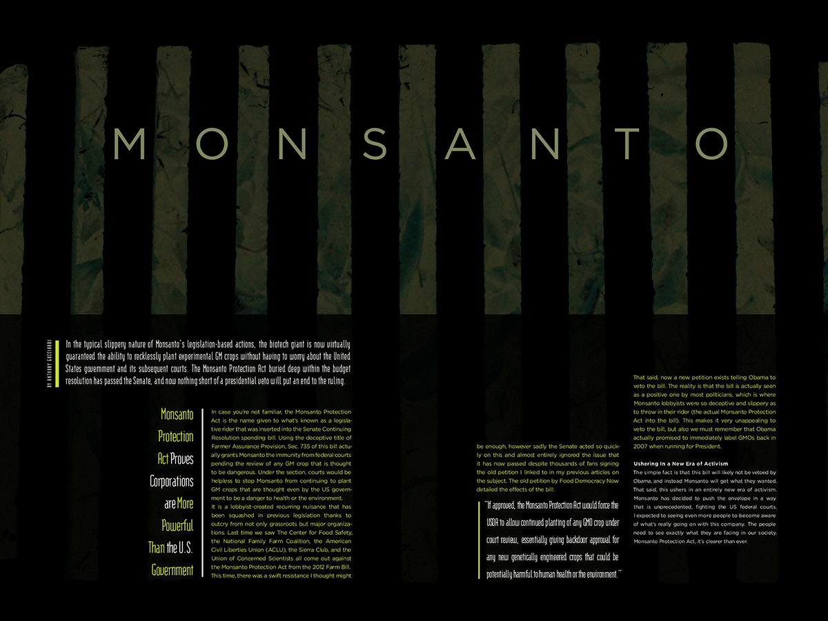 Monsanto editorial agentorange