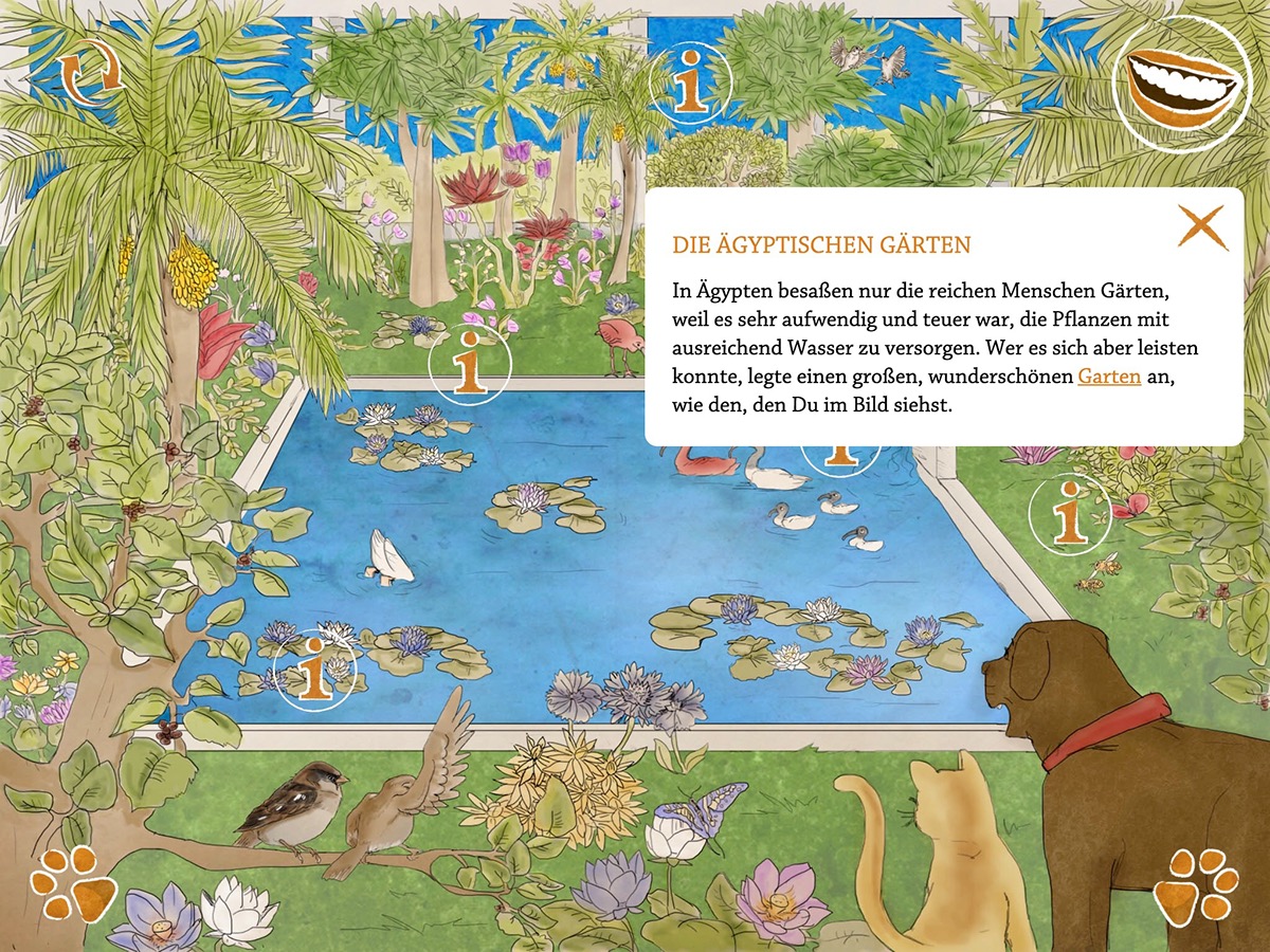 interaction Book für Children kinderbuch app learning Lernen history geschichte