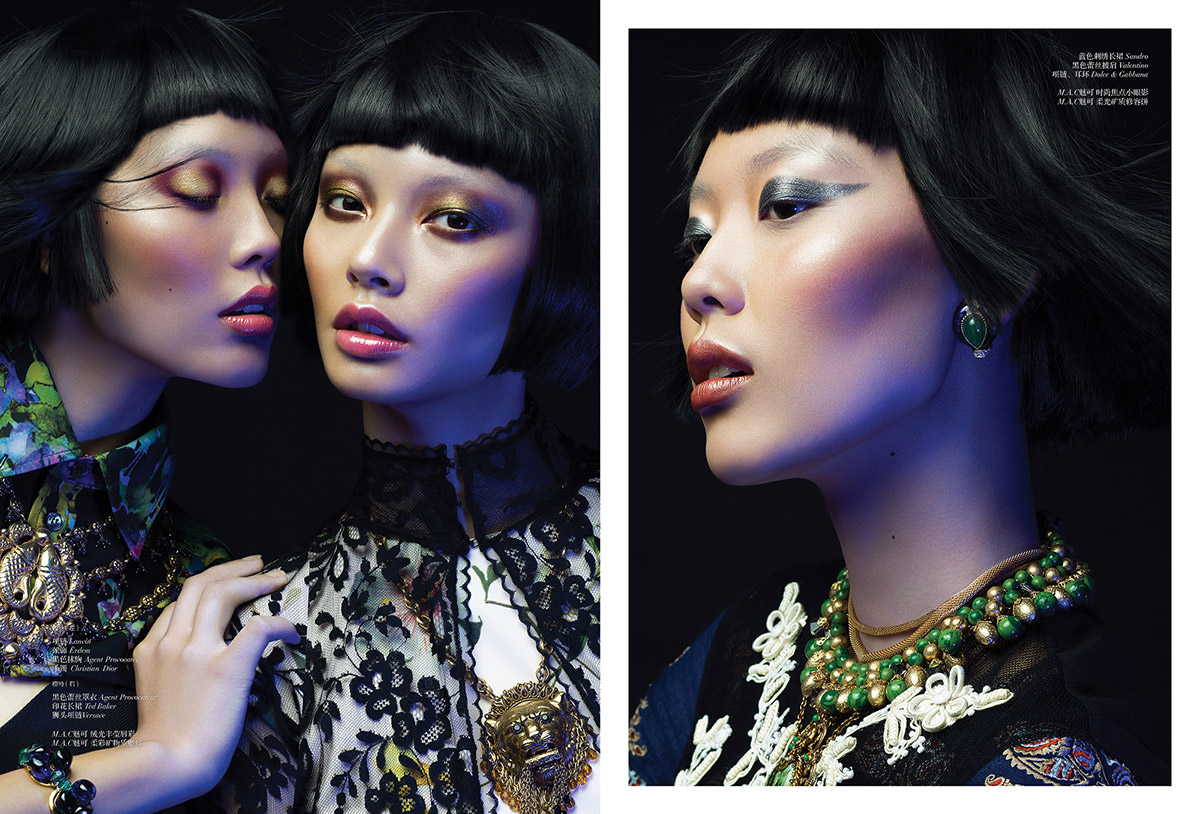 stephanie winger retouch Ruo Bing Li beauty retouch vantage magazine beauty retouching asian alice ma