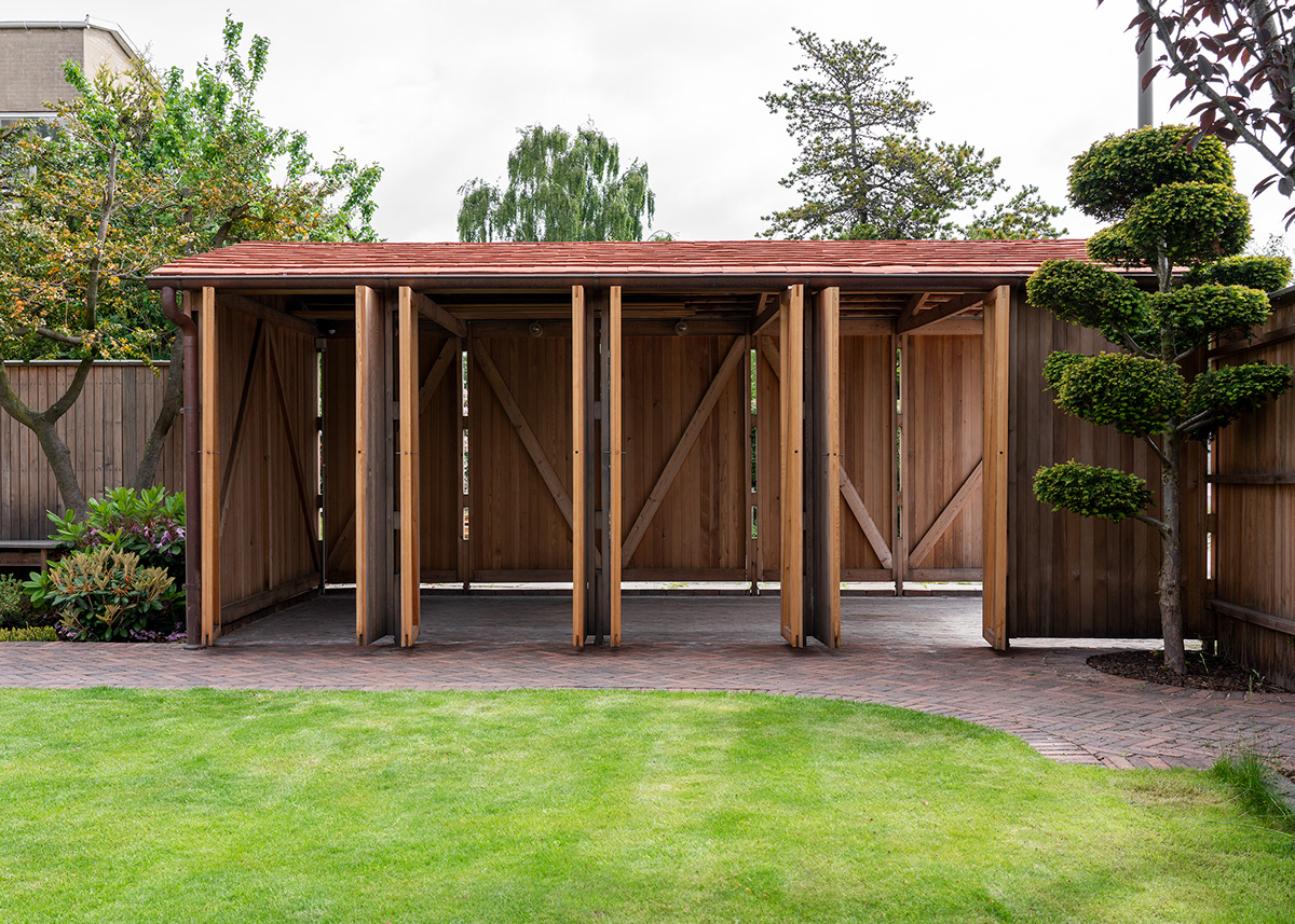amager architecture copenhagen garden minimal nordic philip lütken Scandinavian sheds wood