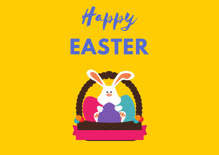 Easter postcard graphic design открытка пасха