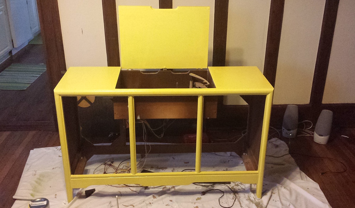 furniture Furniture restoration vinyl record player speakers