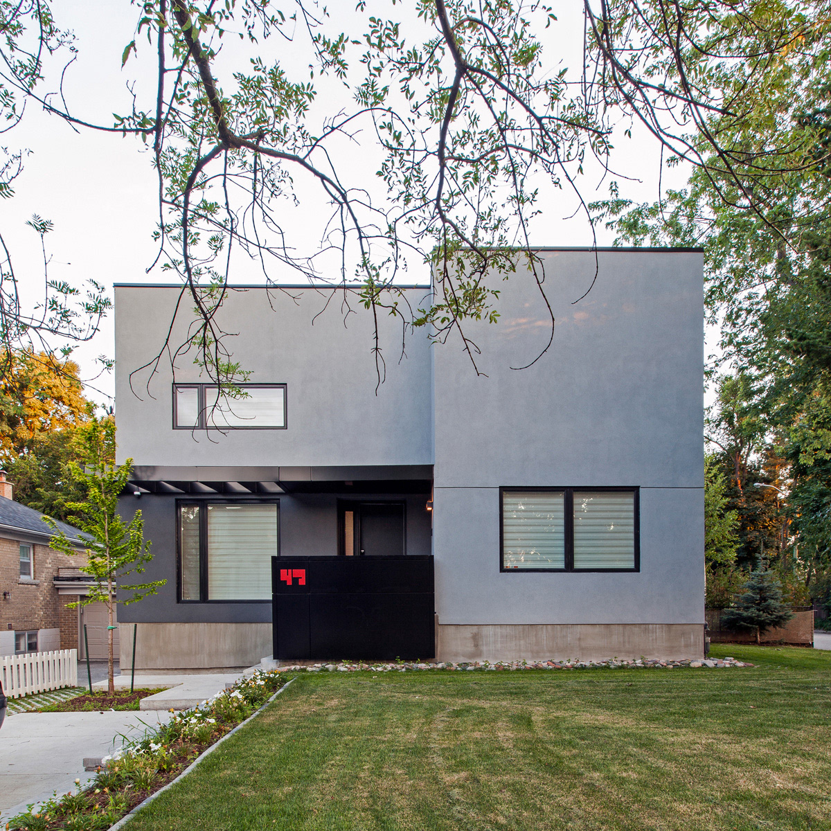 rzlbd Atelier RZLBD thorax house Infill Toronto North York