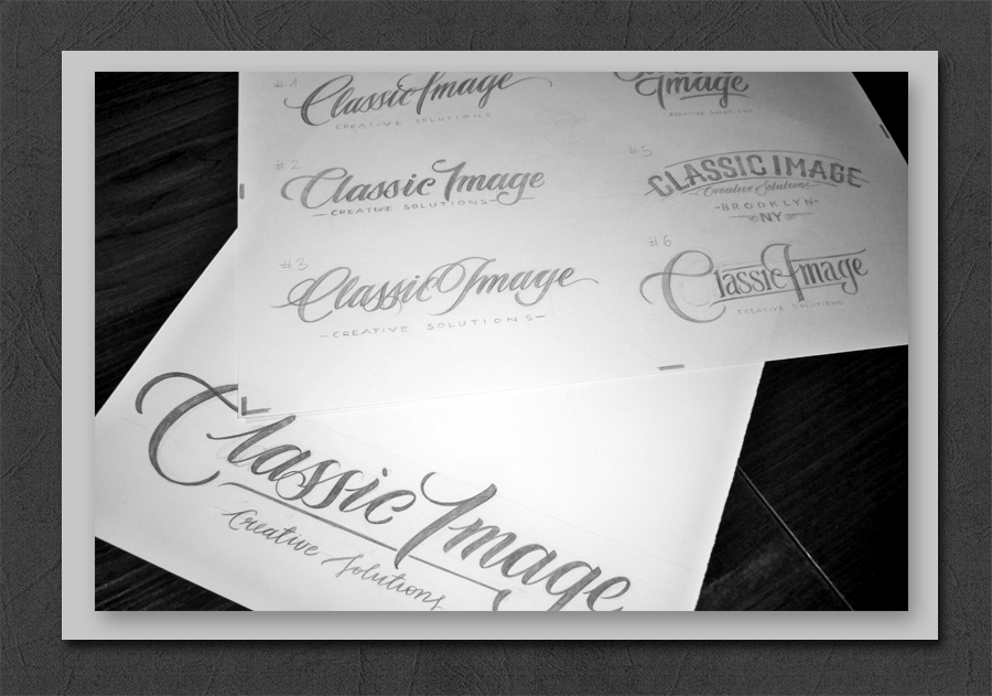 logo Logotype logos logopack lettering brand identity corporate handmade design Classic fine Script HAND LETTERING