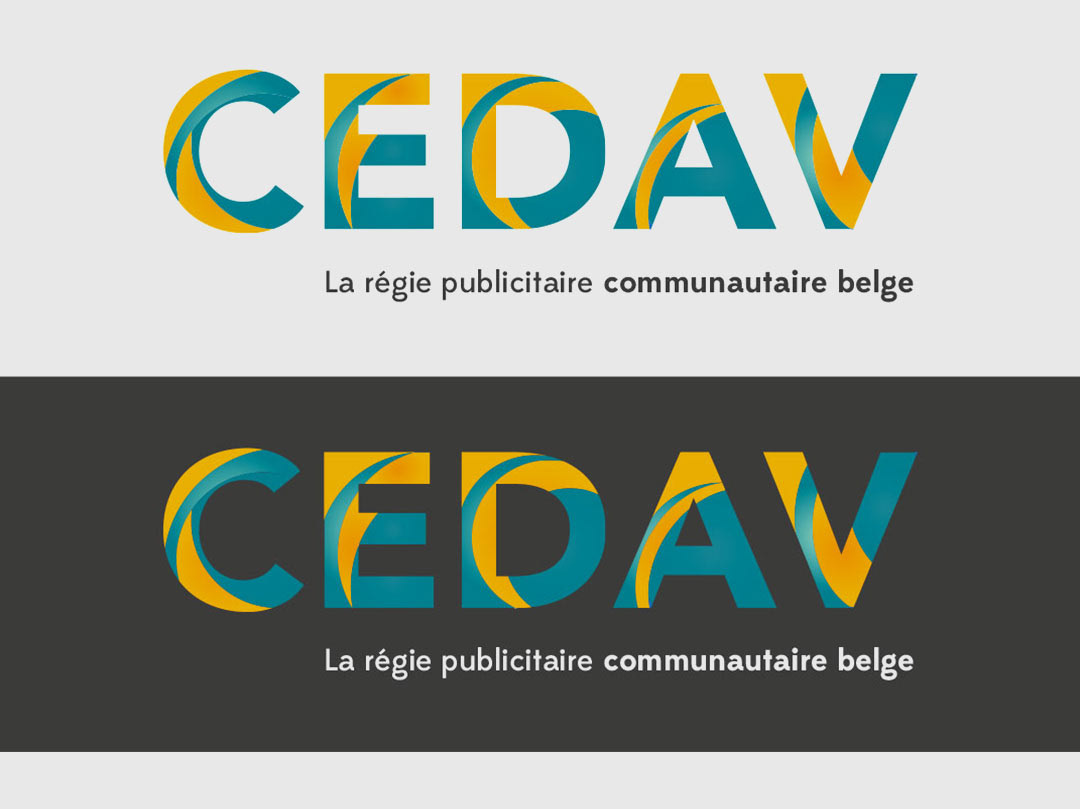 CEDAV Centrale d'Expression et de Développement AudioVisuel centrale Expression developpement audiovisuel logo identité visuelle visual identity identity visual identité visuelle belgium