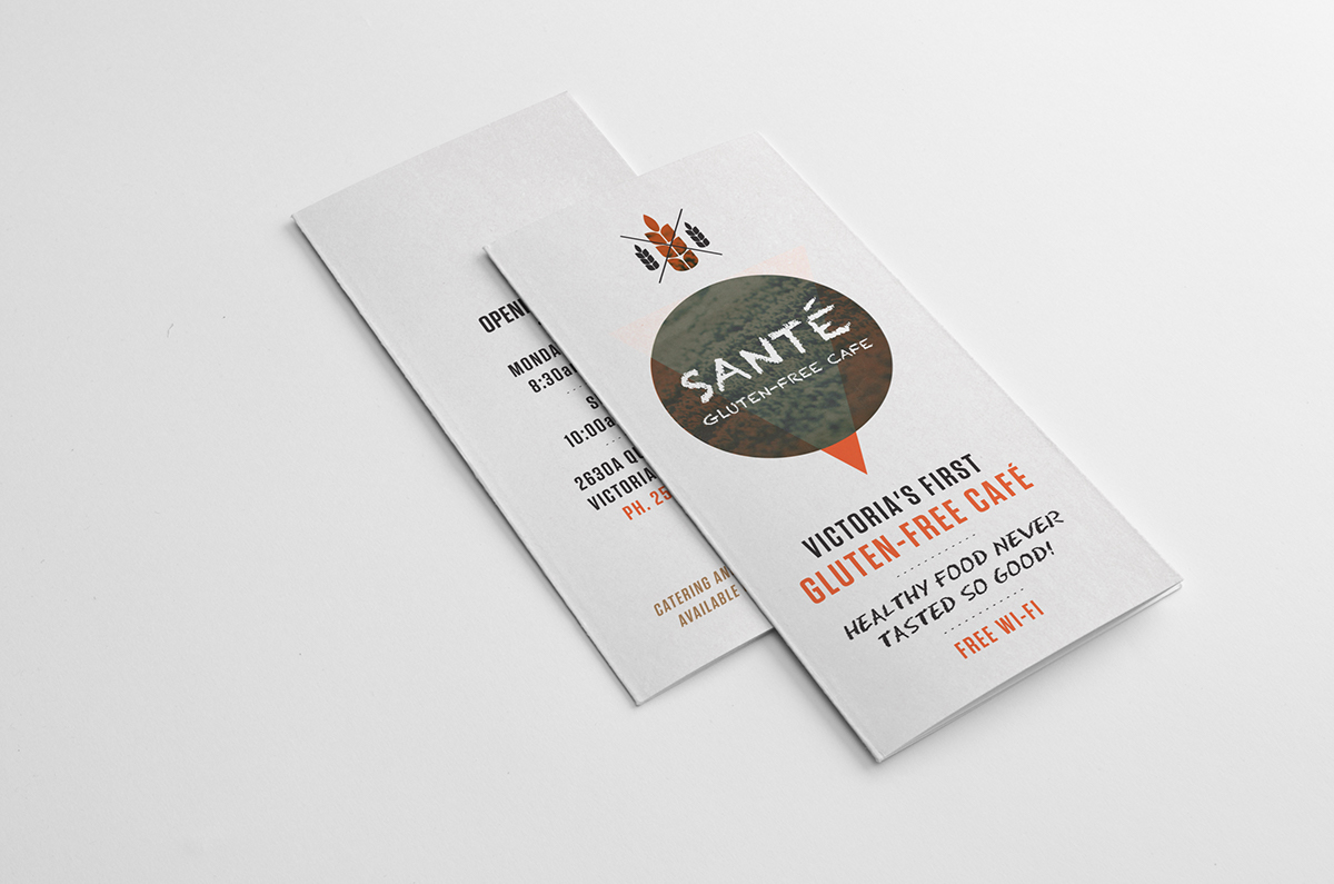 brochure design  gluten-free  typography  alexander
