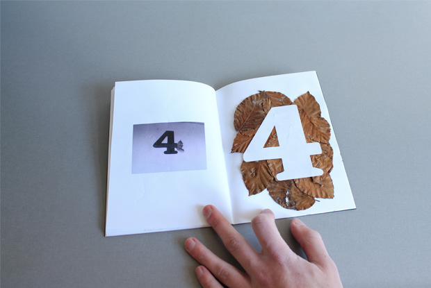 handmade materials Glue leaves sandpaper book visual respond