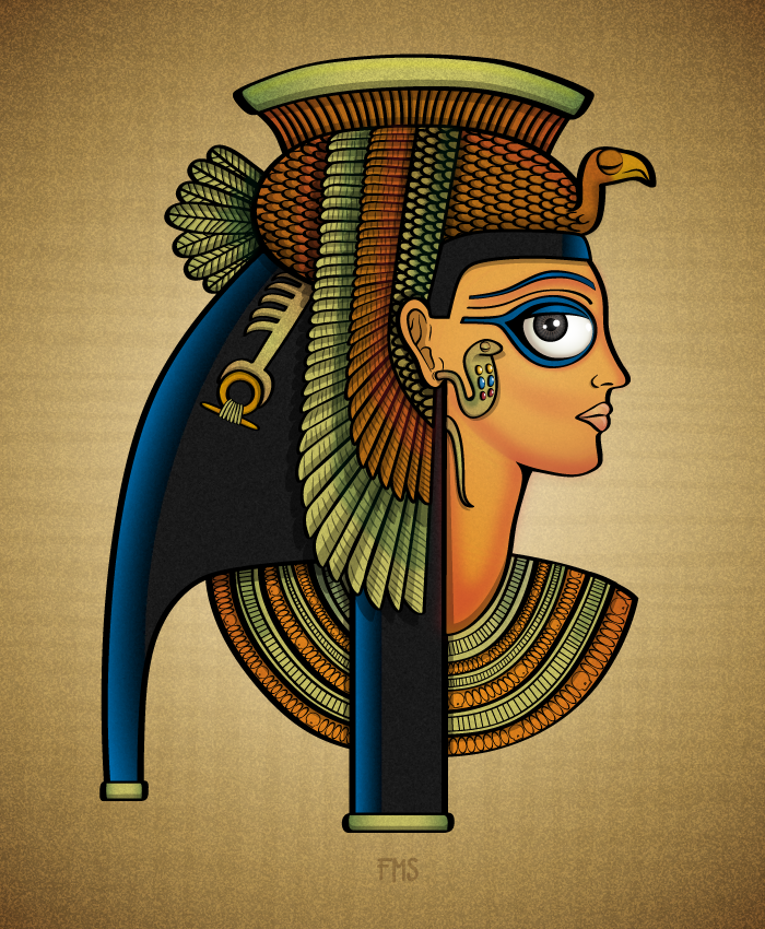 cleopatra egypt papyrus