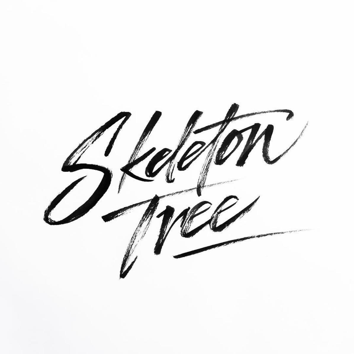 Handlettering hand made type lettering modern calligraphy Calligraphy   brush expressive Script
