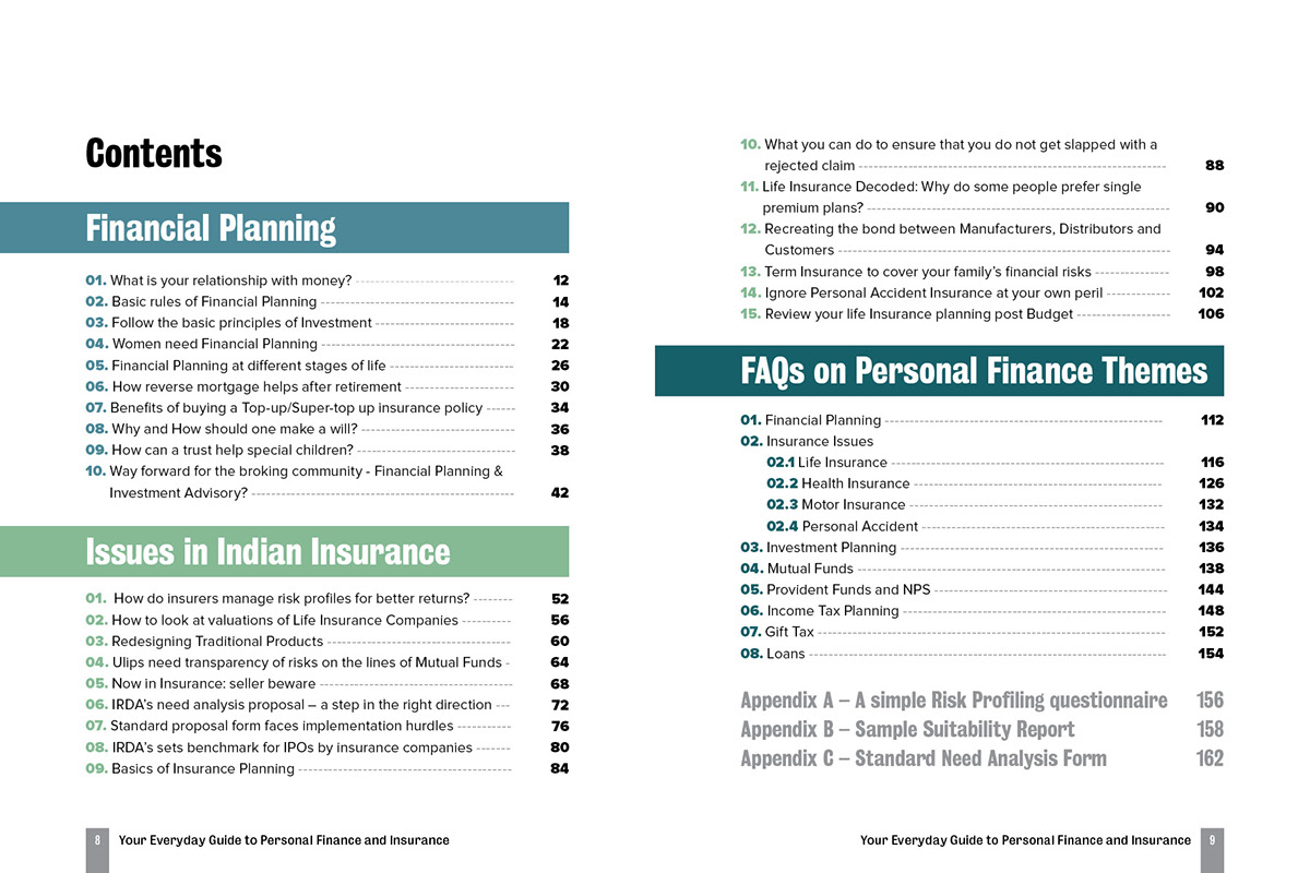 personal finance Investment insurance Prakash Praharaj book design illustrations