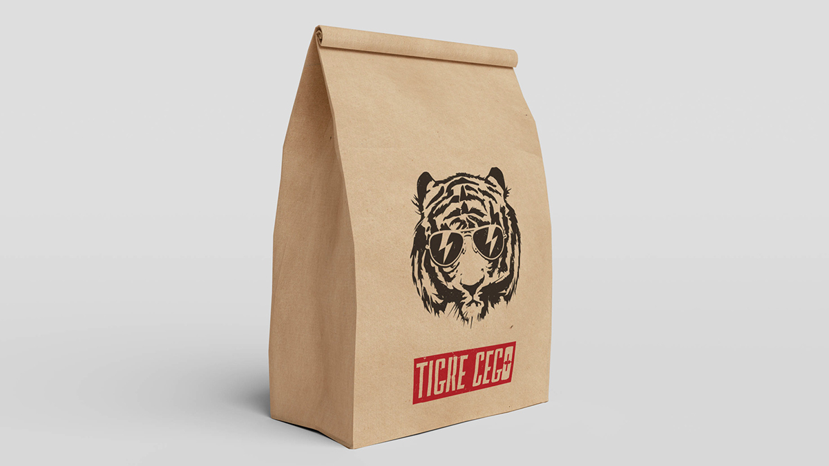 logo animal tiger ID