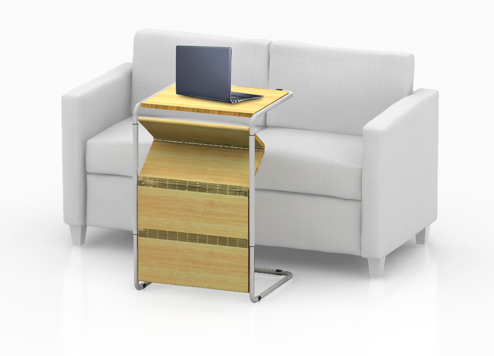 furniture coffe table transformable laser cut bamboo multifunction