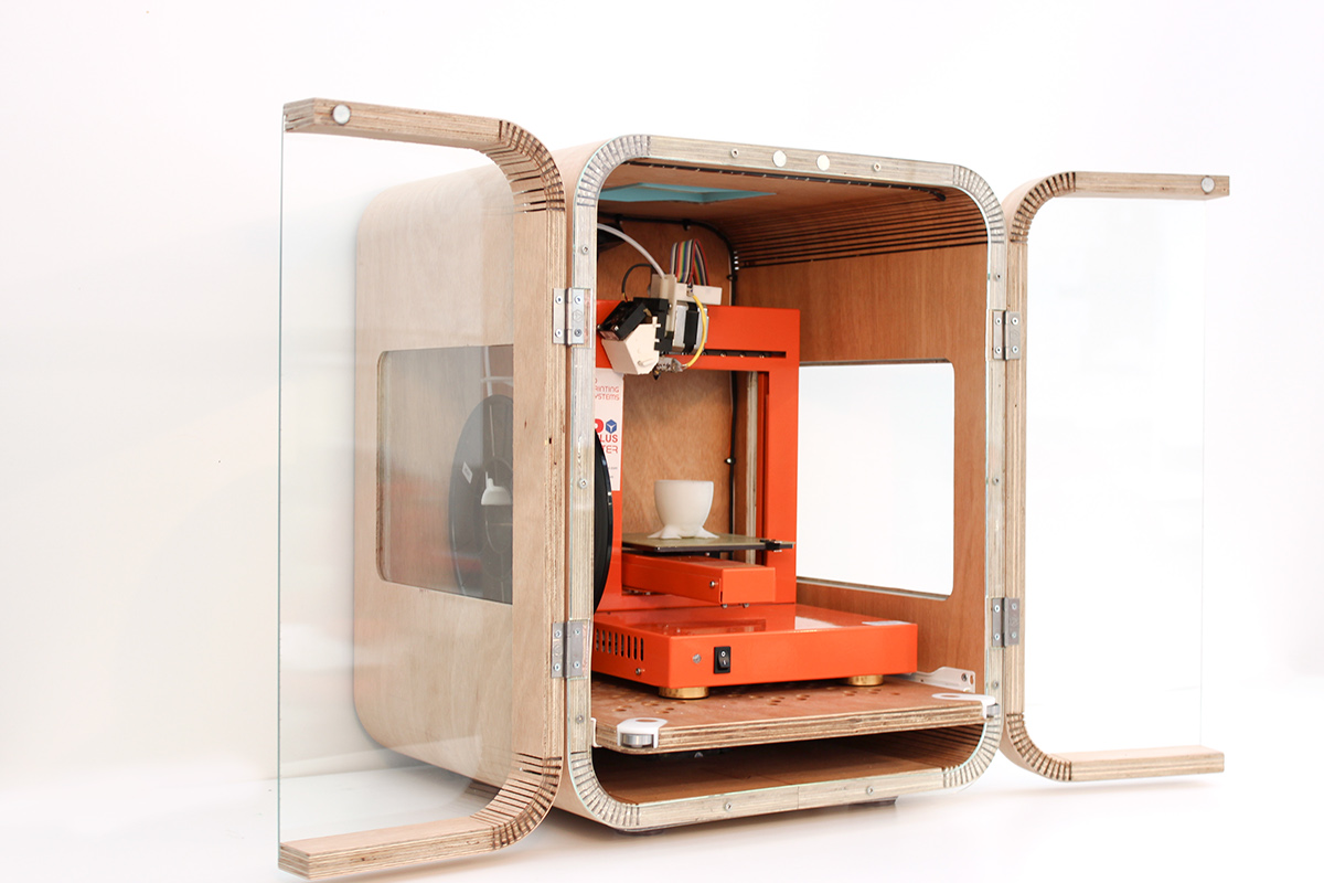 Søg shuttle lørdag 3D printing Enclosure on Behance