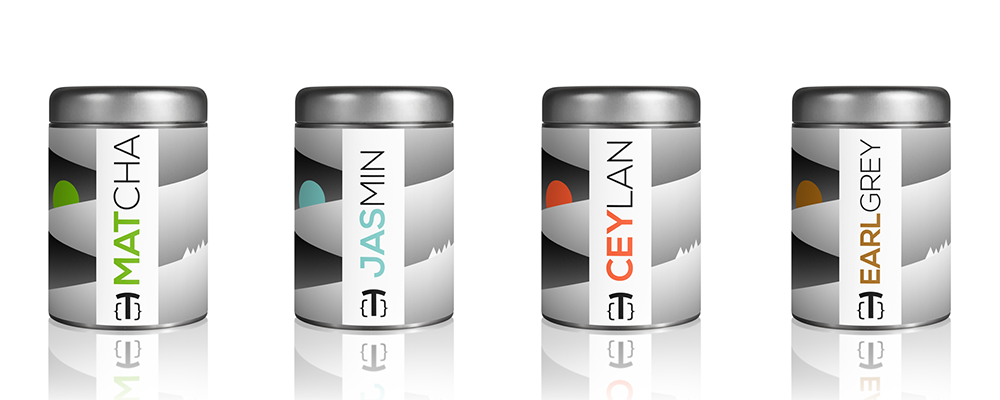 tea branding  Packaging colors graphism graphisme Mockup