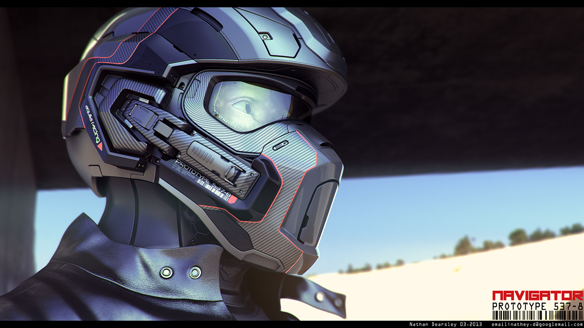 navigator  robot  android Cyborg  pilot  3d design art Character  sci fi  freelance  Artist