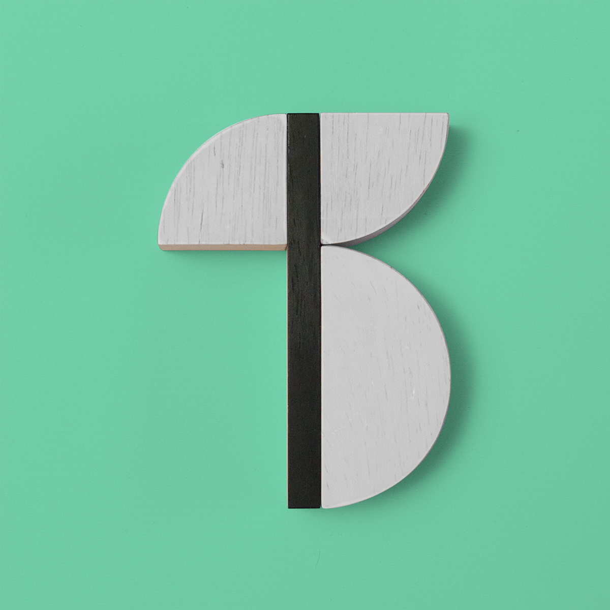 type 36daysoftype dosdecadatres tipografia wood lettering wooden geometric flat design Basic madrid numbers letters Playful