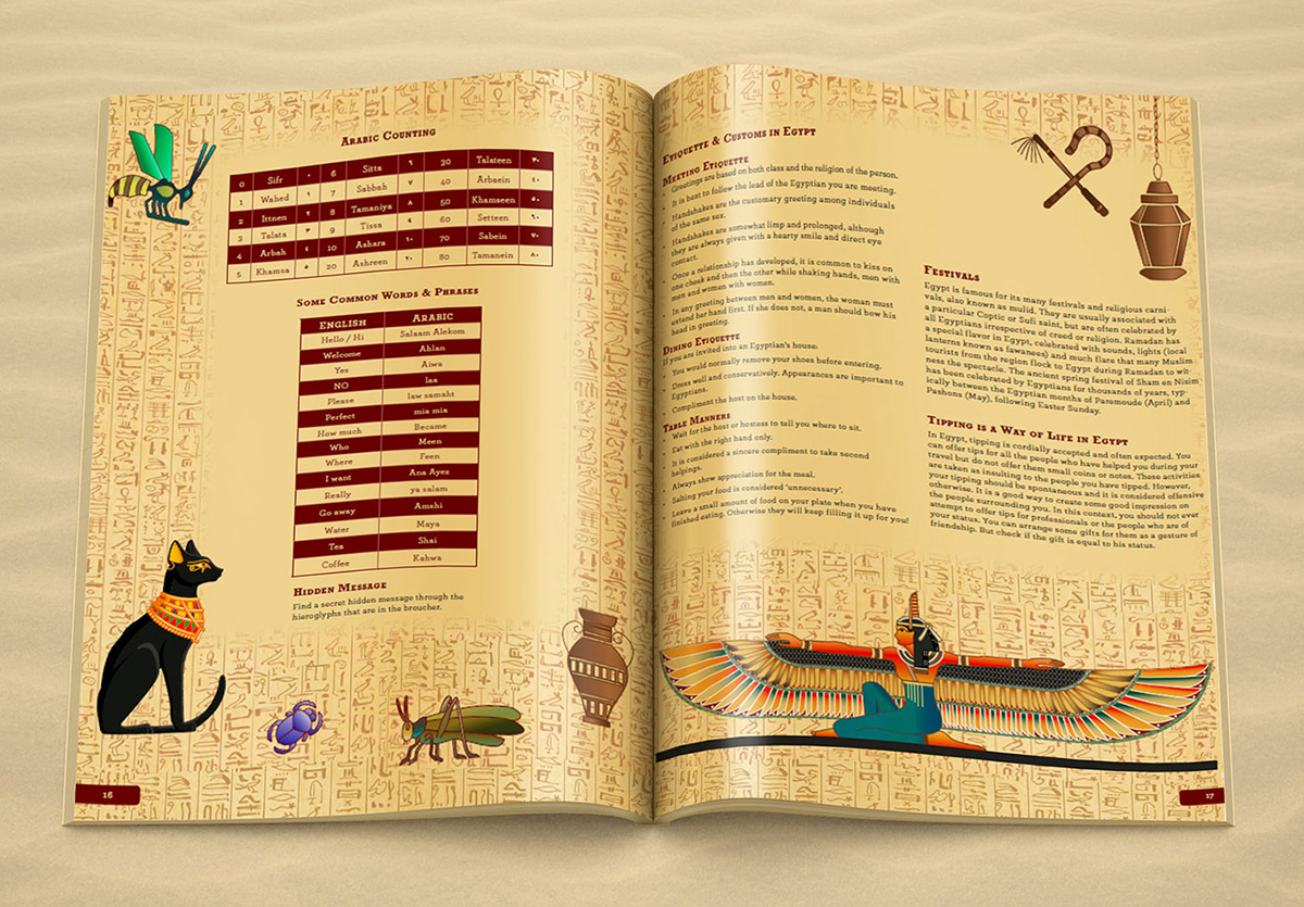 ##illustrator #brochuredesign #editorialdesign #egypt #gadventures #illustration #Indesign #printdesign #Travel #travelbrochure