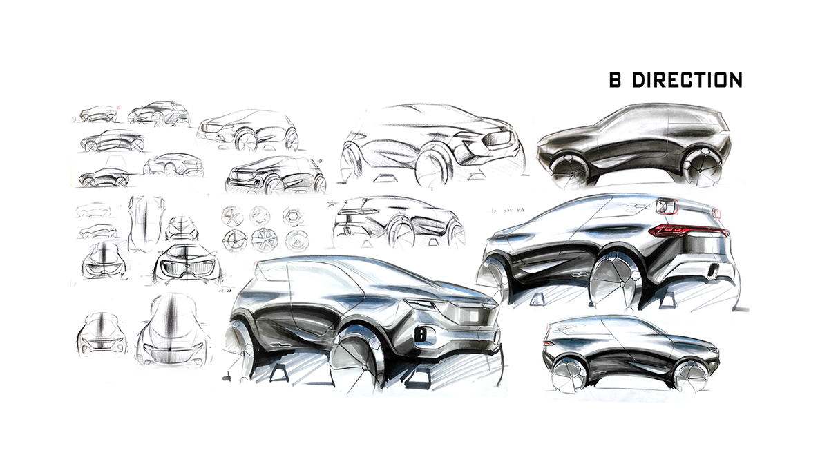 Vehicle Form sketch