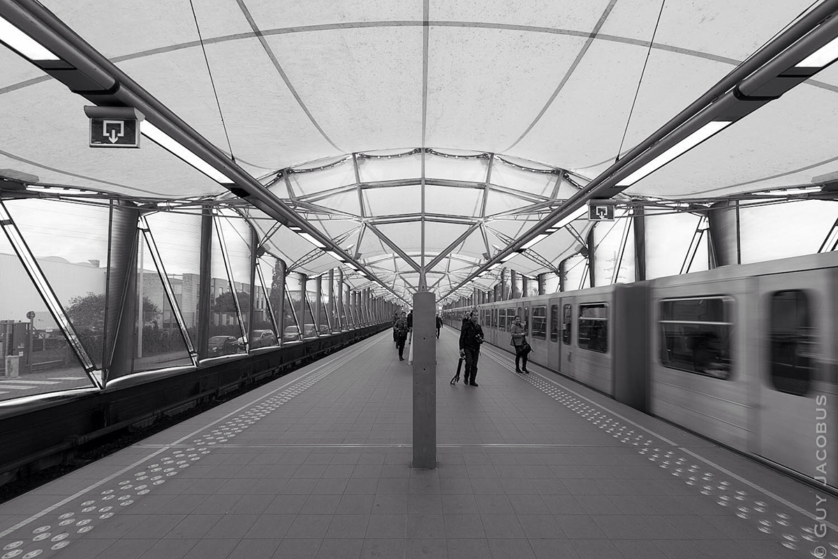 Photography  subway brussels belgium
