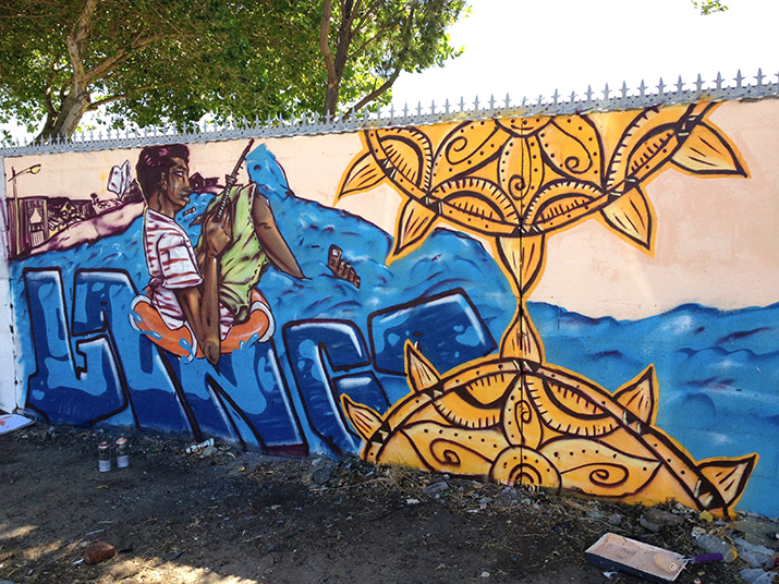 Mural Langa Mandela NelsonMandela tata southafrica tribute spraypaint montanacolors Urban wall core rayzer Love guru7
