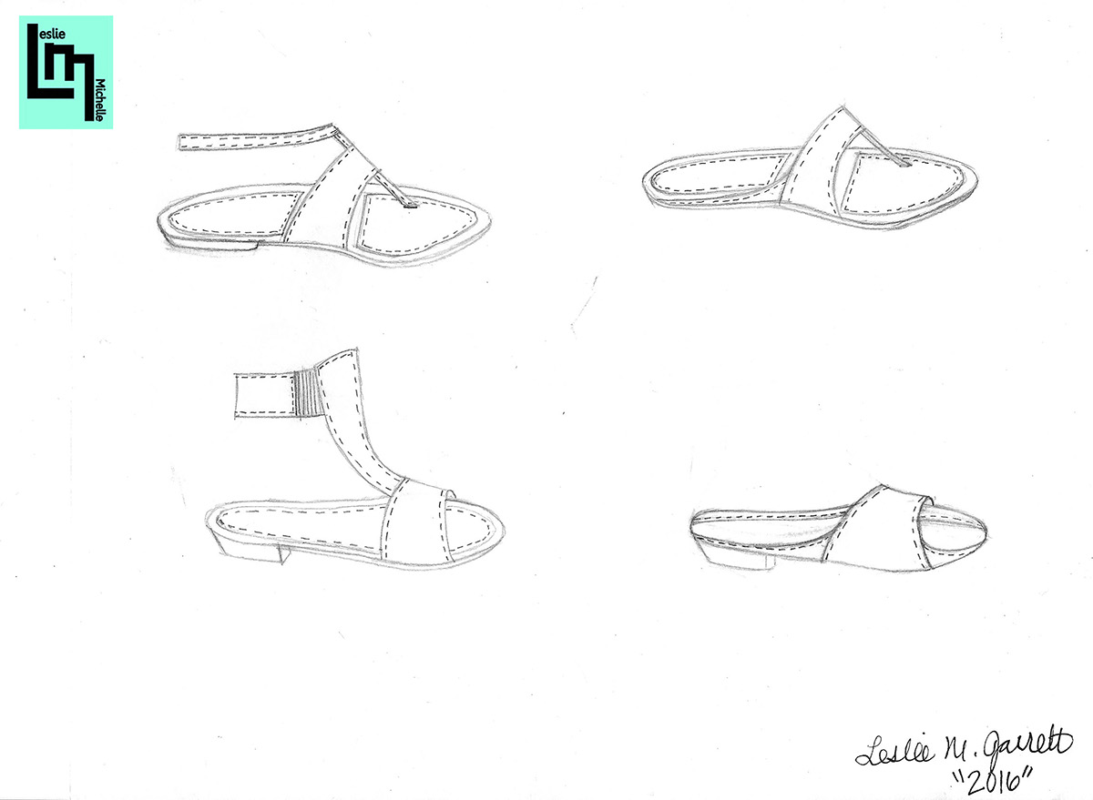 footwear accessories sketches Spring 2016 summer 2016