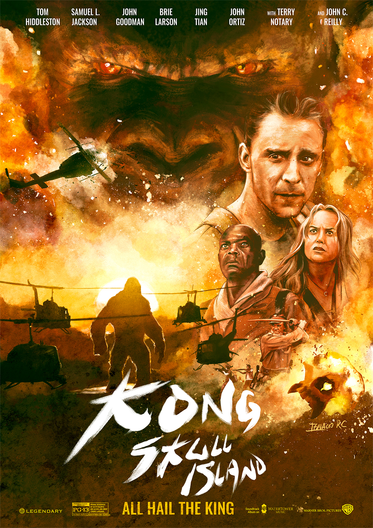 kong skull Island alternative movie Film   poster ignacio bottleneck Brooklyn
