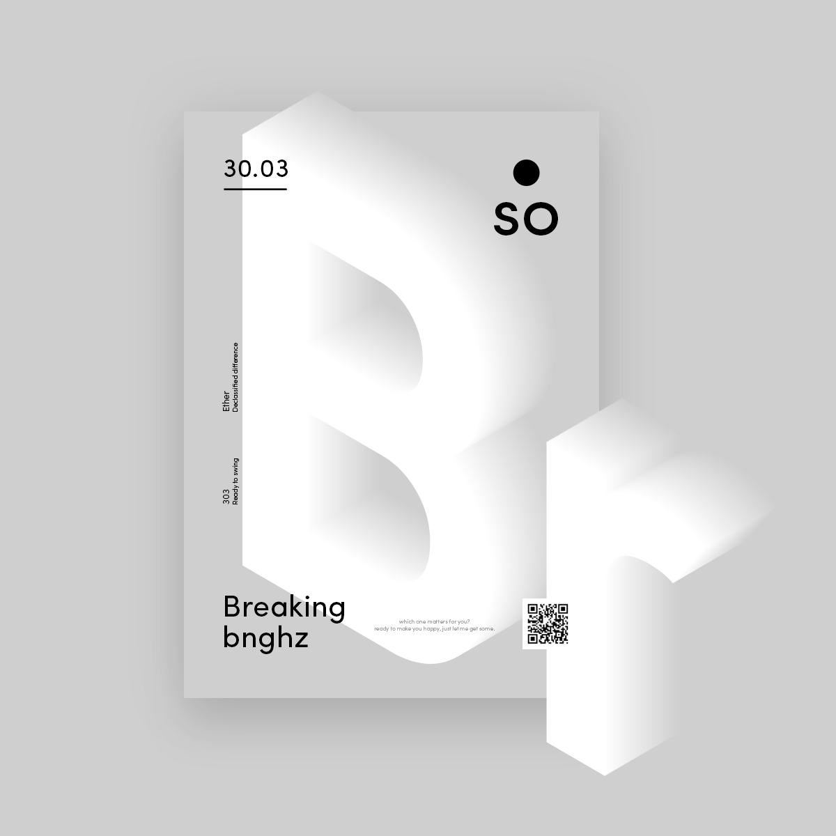 poster graphic design daily instagram typography   Fashion  Style minimal bold