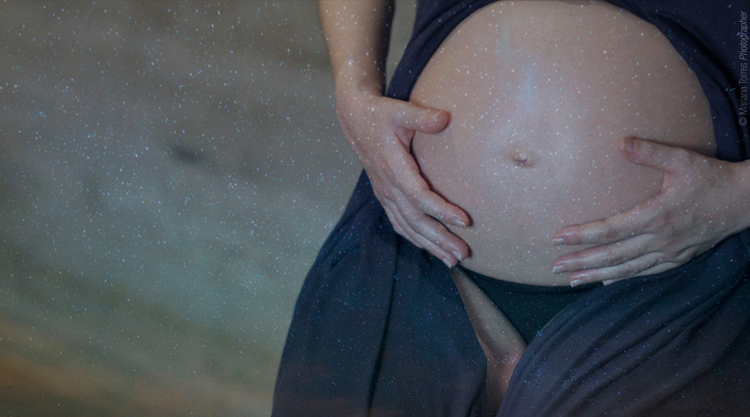 pregnancy women galaxy constellation embarazo doble exposicion double exposure