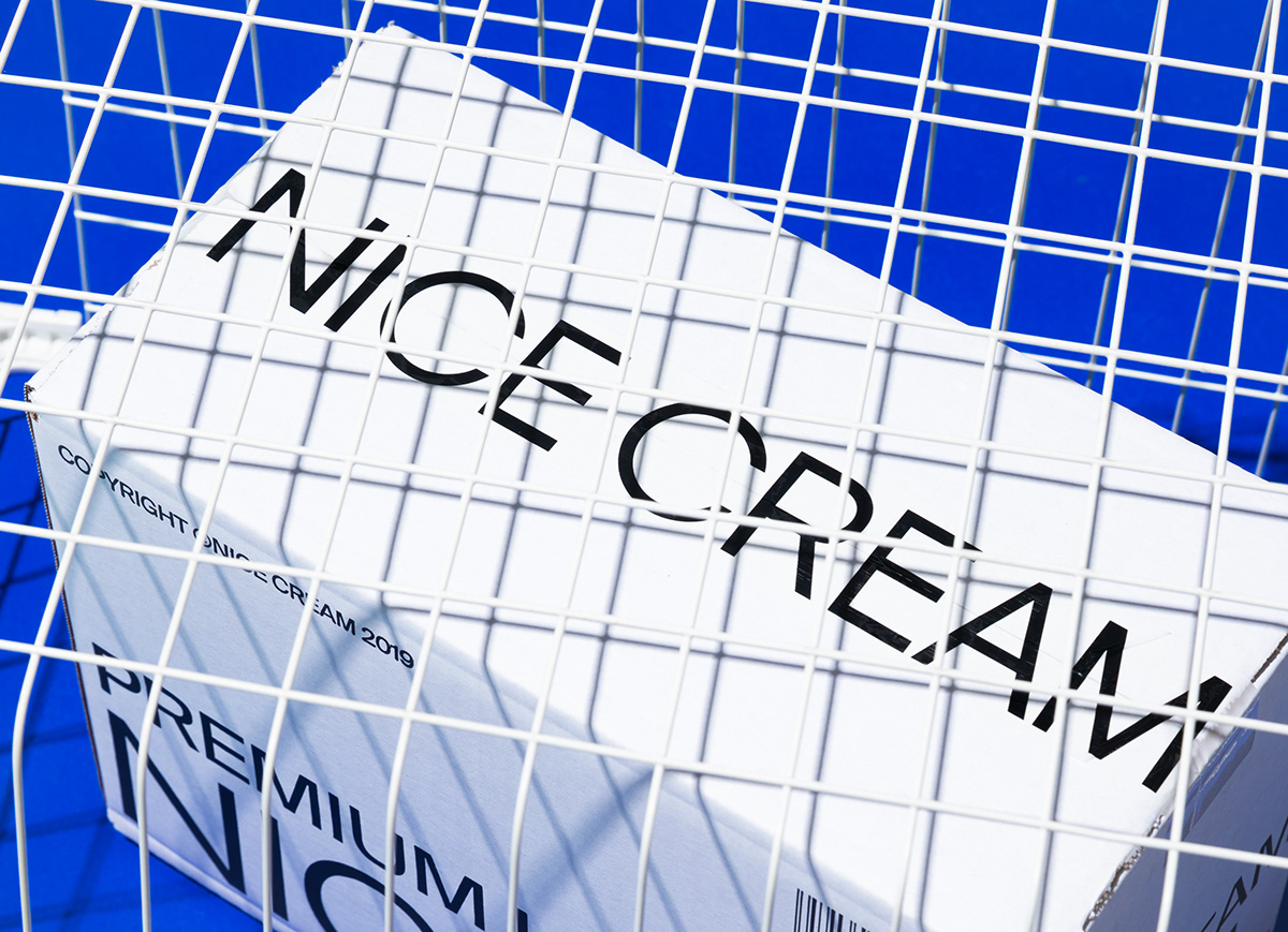 Packaging graphic design  icecream healthy Food  modern dessert cosmetics package design 