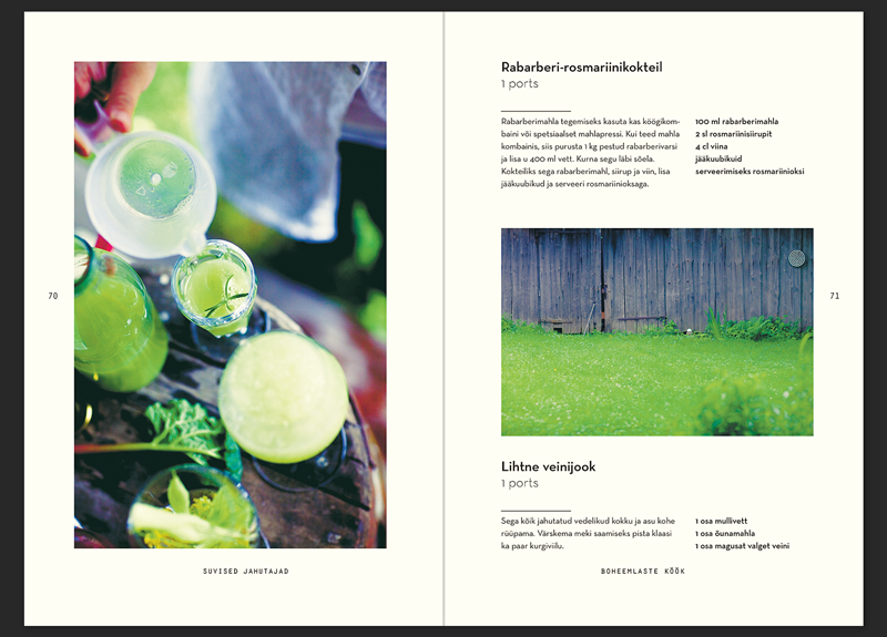 cookbook book Layout photograpy Food bohemians kitchen
