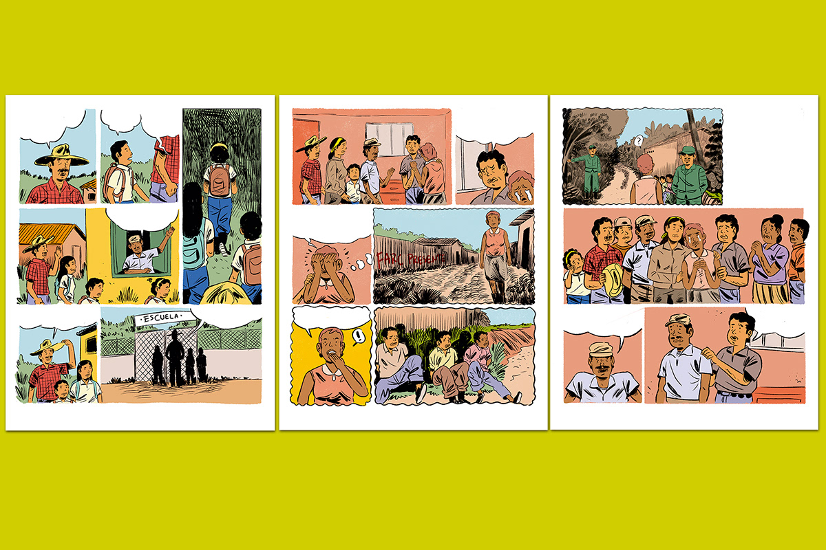 Antioquia Campesinado colombia comic Digital Art  digital illustration historia gráfica ILLUSTRATION  ilustracion ilustración digital