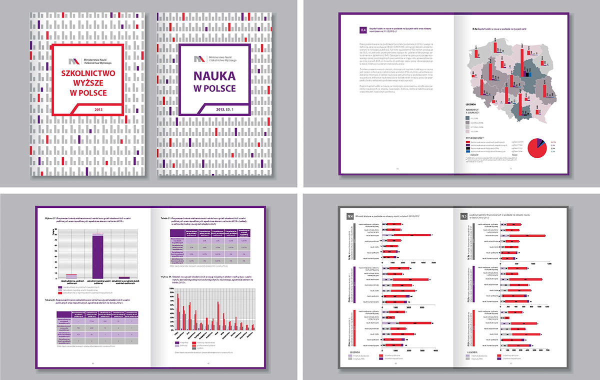 druki broszury  ulotki  ministerstwo infografiki print brochure infographic flyer chart design pattern