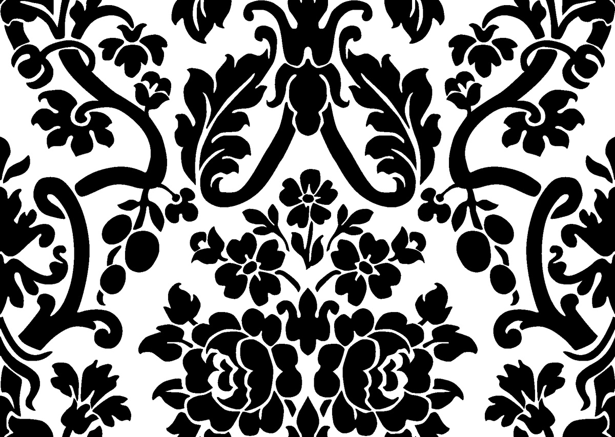 floral vintage pattern Flowers antique textile wallpaper