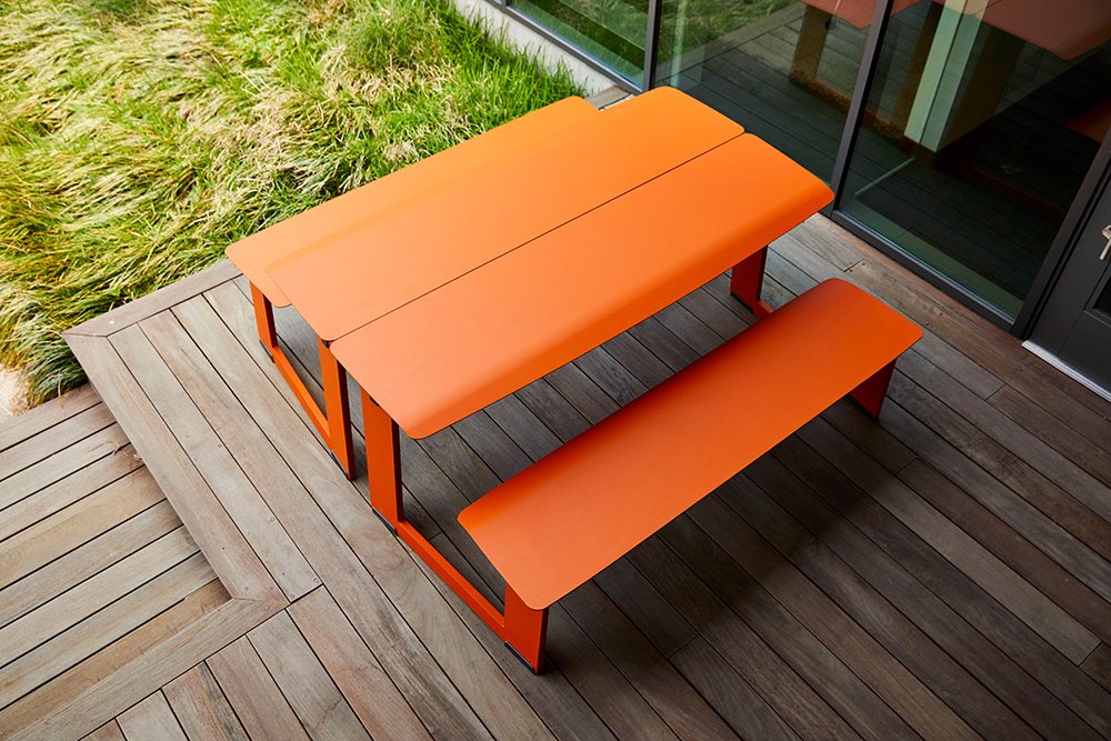 connected seating design design by rodrigo torres diseño furniture landscapeforms Mobiliario exteriores outdoor furniture design Outdoor seating product design 