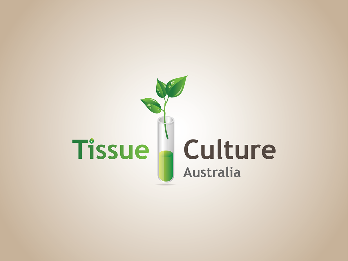 tissue culture Australia cells biology medicine Logo Design adobe illustrator