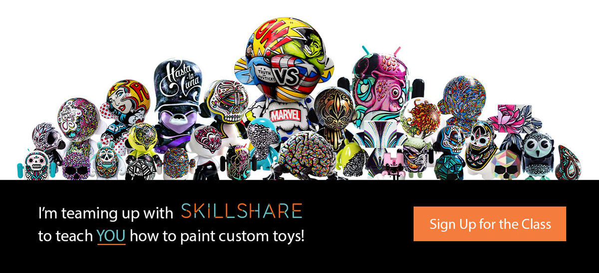 skelevex skull pattern geometric Hand Painted Custom resin toy art toy series Collection the graphix chick