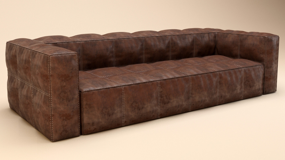 Chesterfield Sofa coboni couch Coffee blu dot pi