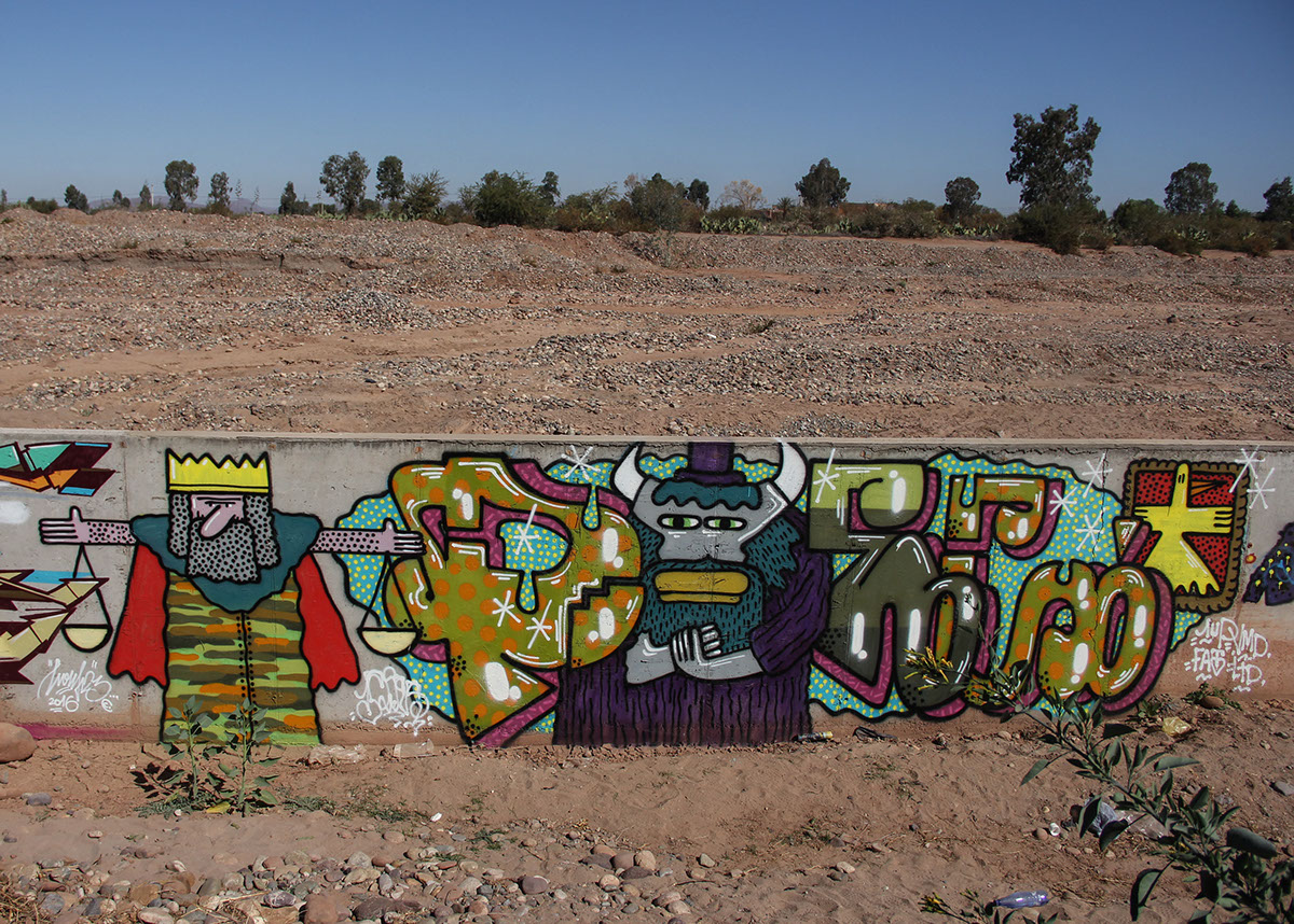 poes graff selected walls worldwide