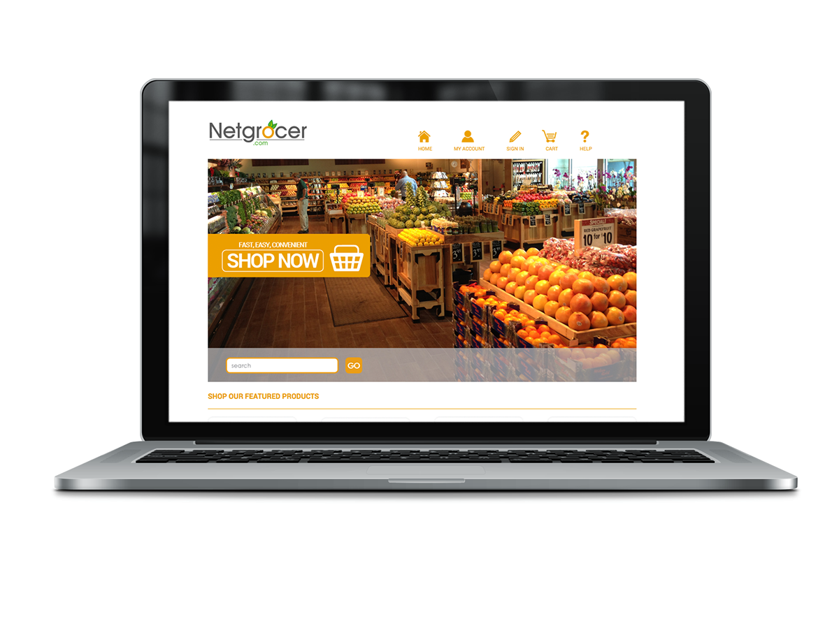 HTML css Web dreamweaver photoshop Grocery Shopping redesign