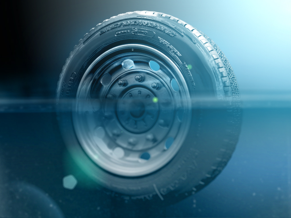 Adobe Portfolio kama Tire tyre Truck birth Opening vfx 3D amination