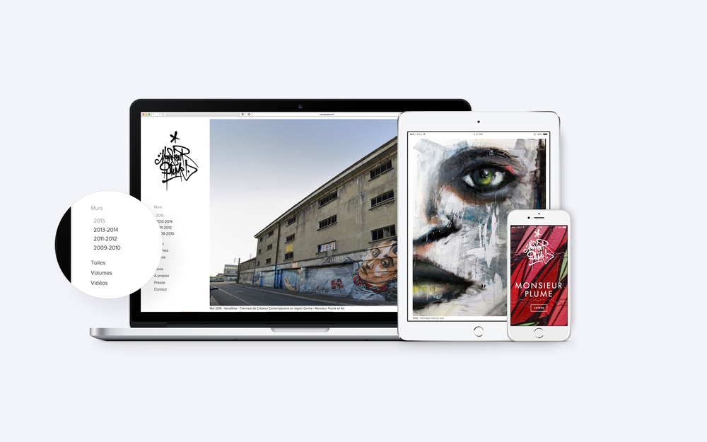 graffiti artist Website portfolio